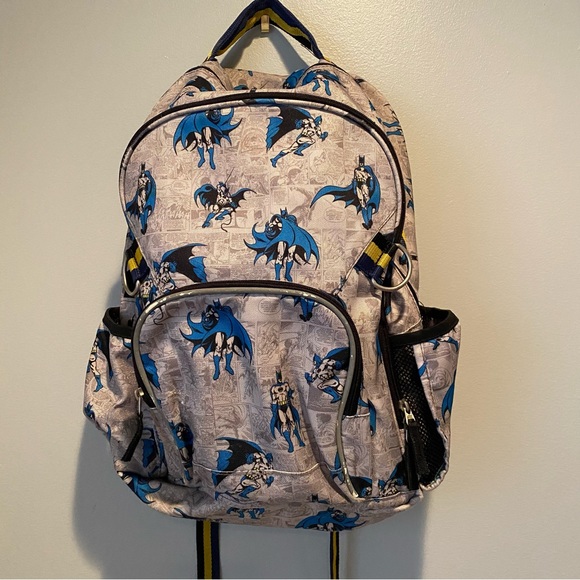 Pottery Barn Kids Accessories Batman Pottery Barn Backpack Gently Used Poshmark
